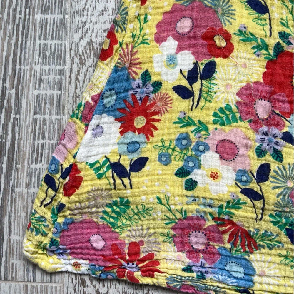 Baby Girl Angel Dear Floral Muslin Dress Size 2T